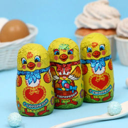 35 г Забавные цыплята (УТ4503) вес 35 г (Шоколадный Мир)