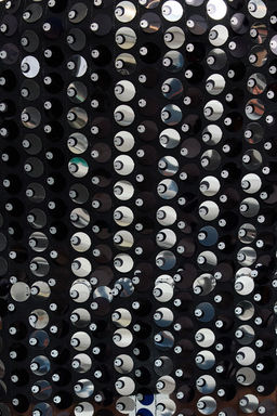 TRENDYOLMILLA Siyah Buyuk Payetli Orme Mini Etek TPRAW25ET00005 фото 4