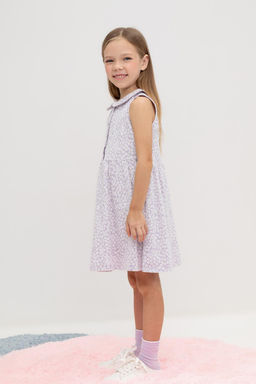 КР 5862/лепесток орхидеи,ромашки к453 платье для дев - Crockid фото 5