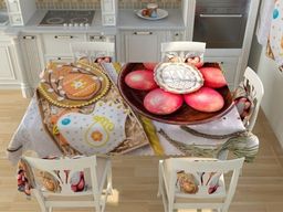 Скатерть Пасхальная коллекция 23 Габардин 145*200 см