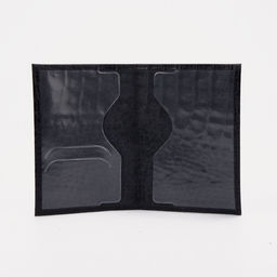 Обложка для паспорта, чёрная