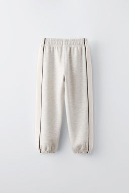 TROUSERS WITH CONTRAST PIPED STRIPES - Zara фото 2