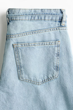 Wide Regular Waist Ankle Jeans