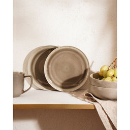 Тарелки SL Home Мольвено, d=27 см, фарфор, набор 2 шт., зелёные