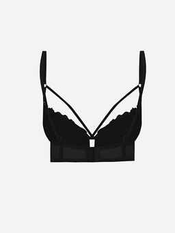 Balenli Dolgulu Dantelli Ti??rt S?tyen