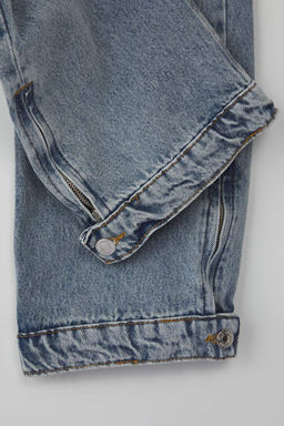 More Sustainable Mavi Pacas? Fermuar Detayl? Normal Bel Yeni Straight Jeans TWOAW26JE00038 - Trendyolmilla фото 6