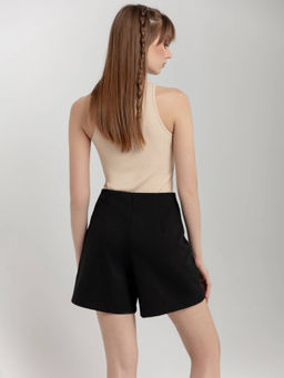 CONTE Фактурные шорты А-силуэта LS 1947 black black