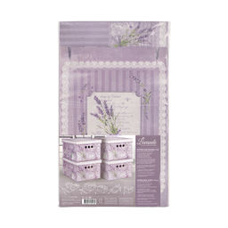 VAL LV-BCTN-4S Короб картонный, складной, малый, 25*33*18.5 см, набор 4 шт., LAVANDE, шт