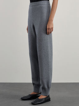 Вязаные джоггеры из вискозы / Zarina  фото 3