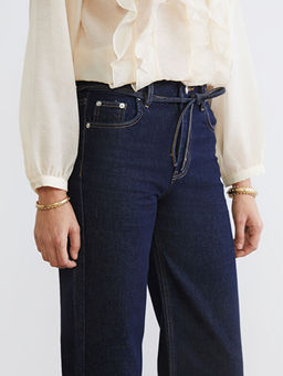 Wideleg Kad?n Jean Pantolon