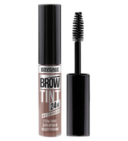 LuxVisage Гель-тинт для бровей водостойкий BROW TINT waterproof 24H тон 102 Soft Brown 5г  фото 2