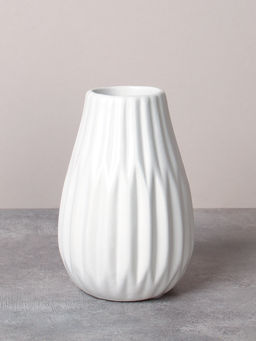 Ваза 13 см БЕЛАЯ / WRF-50 /уп 80/ ПРОМО АКЦИЯ без уп/720452