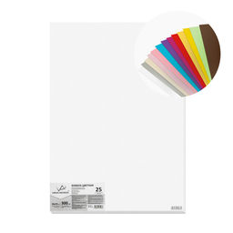 VISTA-ARTISTA Бумага цветная MFO-AA 300 г/м2 50 х 70 см 25 шт. 28 слоновая кость/ivory  фото 4