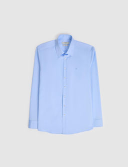 Mavi Slim Fit Klasik Yaka Basic G_mlek