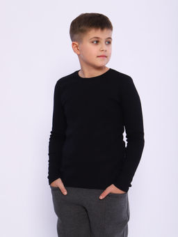 ДЖ056 Джемпер Школа 2 (черный) - Милаша фото 6