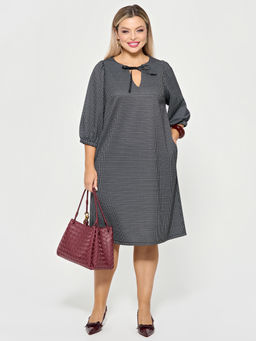 Платье 0218-2 чёрный кварц - Dora фото 155