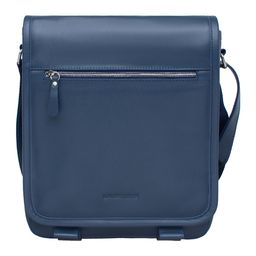 Кожаная сумка через плечо Denston Dark Blue
