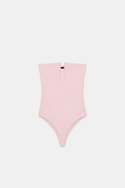 BODY BANDEAU STRETCH / Rosa palo - Zara фото 5