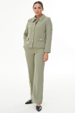 Костюм AURA 9186-164 оливковый
