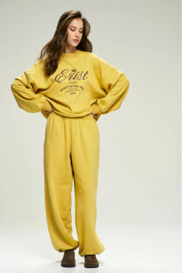 Джоггеры Oversize Soft Yellow