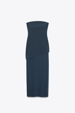 STRAPLESS DRESS - Zara фото 14