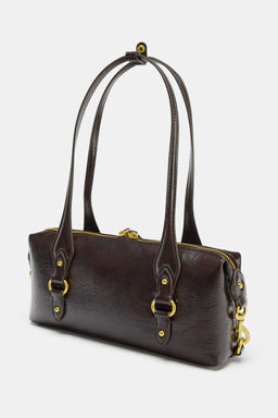 SHOULDER BAG WITH METALLIC DETAILS - Zara фото 10