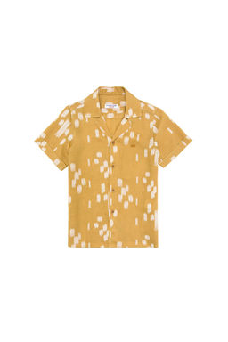 U. S. Polo Assn Рубашка светло-коричневого цвета с коротким рукавом для мальчика - U.s. polo assn фото 5