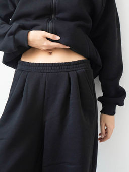 Брюки свободного кроя утепленные с защипами - My фото 18