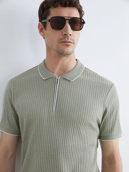 Polo Yaka ?izgili Erkek Ti??rt