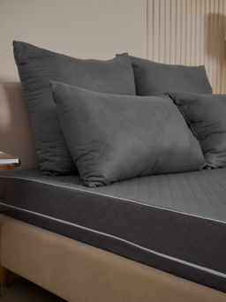 Комплект подушек для сна - Темный серый 50х70