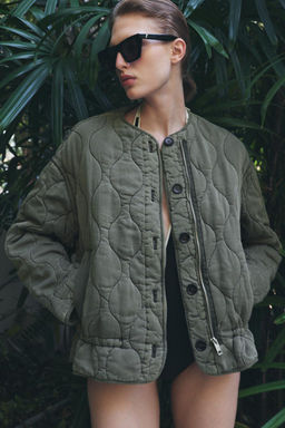 ZW COLLECTION PADDED JACKET - Zara фото 4