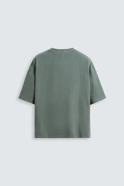 LIGHTWEIGHT WASHED BOXY FIT T-SHIRT - Zara фото 8