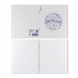 Цена за 5 шт. Тетрадь общая ученическая с пластиковой обложкой на скобе ErichKrause Chaos, Обществознание, 48 листов, клетка  фото 2