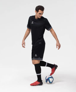 Шорты игровые JOGEL DIVISION PerFormDRY Union Shorts, черный/темно-серый/белый  фото 5