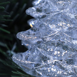 Новогоднее украшение Елка 9 см / LCX-006 /уп 70/280/ - Галеонтрейд фото 2