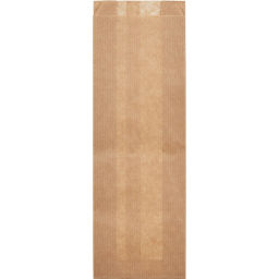 Пакет бумажный 100x50x300 мм, 50гр/м2, крафт коричневый, 100шт/уп