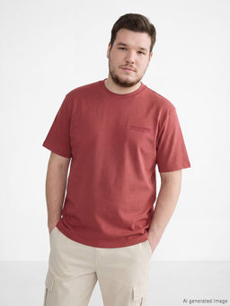 Rahat Kal?p Bisiklet Yaka Nak??l? Erkek Ti??rt