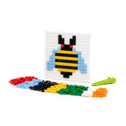 Конструктор Классик Мозаика №2 (насекомые) (350 элементов) (в пакете)