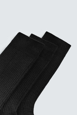 3-PACK OF RIBBED SOCKS - Zara фото 6