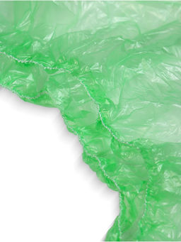 Цена за 3 шт. Бахилы зелёные ПНД 400×120 14 мкр 1.5 г 25 пар/уп
