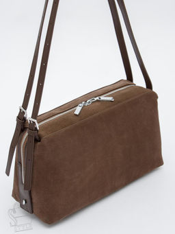 Сумка женская кожаная 6060L d.apricot Polina&Eiterou