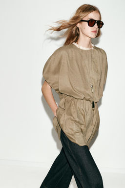 FAUX SUEDE SHORT DRESS - Zara фото 7