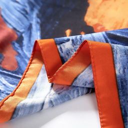 Платок "Репродукция картины Ван Гога Ваза с гладиолусами"