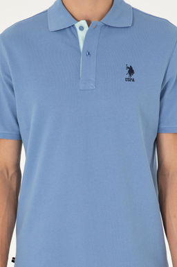 Мужская темно-синяя базовая футболка Неожиданная скидка в корзине - U.s. polo assn фото 6