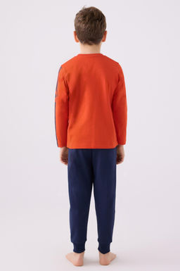 Пижамный комплект с цветком граната для мальчика Неожиданная скидка в корзине - U.s. polo assn фото 4