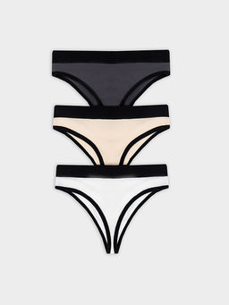 Трусы бразилиана женские в наборе, 3 шт - Mark formelle фото 5