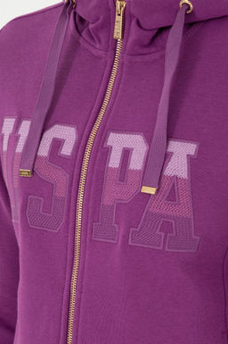 Женский фиолетовый базовый свитшот Неожиданная скидка в корзине - U.s. polo assn фото 14