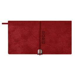 Еженедельник датированный 2026 ESCALADA, 175х95 мм, 64 л., арт. 70394/ 40 ТИВОЛИ ГЛОСС КРАСНЫЙ