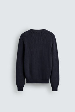 REGULAR FIT COTTON JUMPER - Zara фото 8