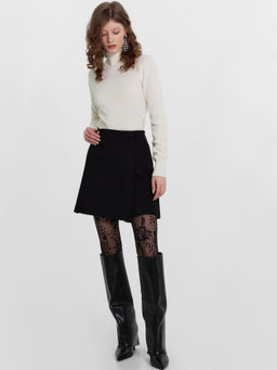 Водолазка женская кремовая молочный 122911 - Mark formelle фото 2